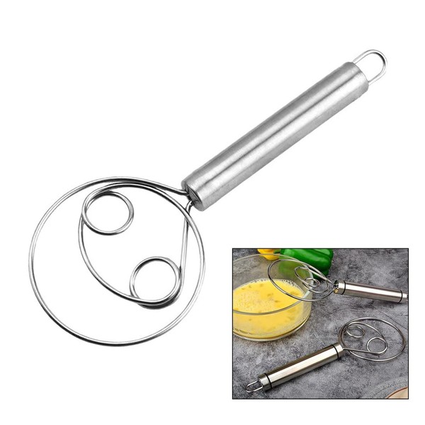 Dough Whisk,Danish Dough Whisk,Suitable for Kneading All Kinds of Doughs,Sour