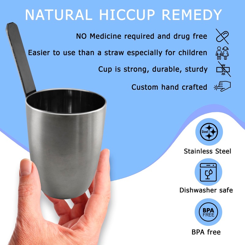 The Hiccup Cup. Stop Hiccups Fast. Stop Hiccups Naturally. Simpler