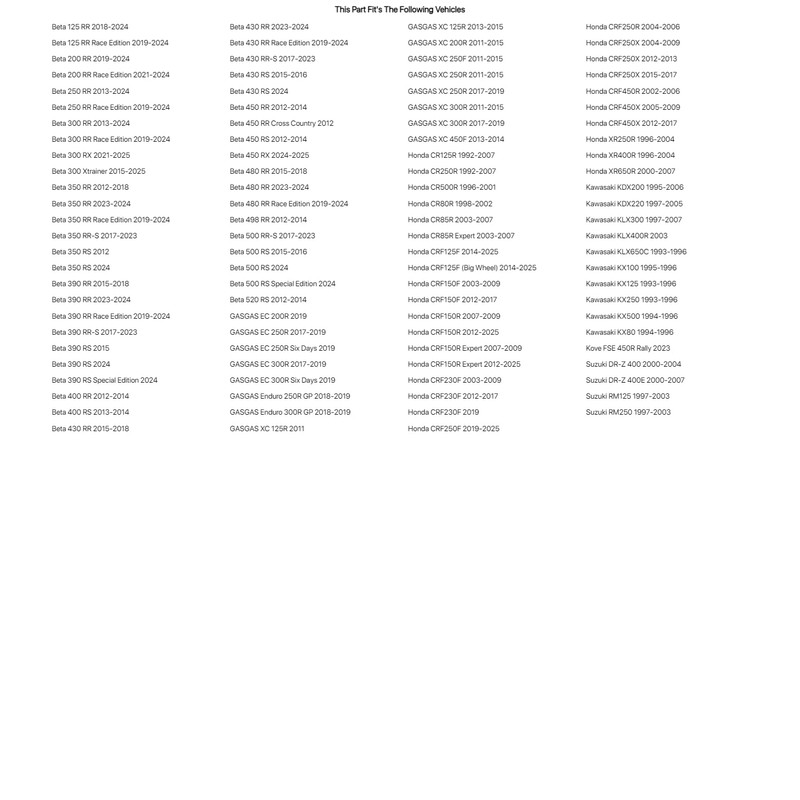 TUSK Brake Lever Polished for Suzuki DR-Z 400 2000-2004