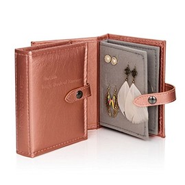 Small Size Metallic ROSE GOLD - Little Little Book of Earrings - A Small Book for Keeping Your Earrings Safe!