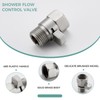 Shower Valve, Aomasi Brass Construction Water Flow Restrictor Universal Handheld