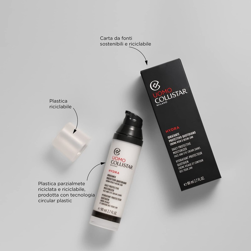 Collistar Hydra Men's Daily Protective Moisturiser for Face and Eyes