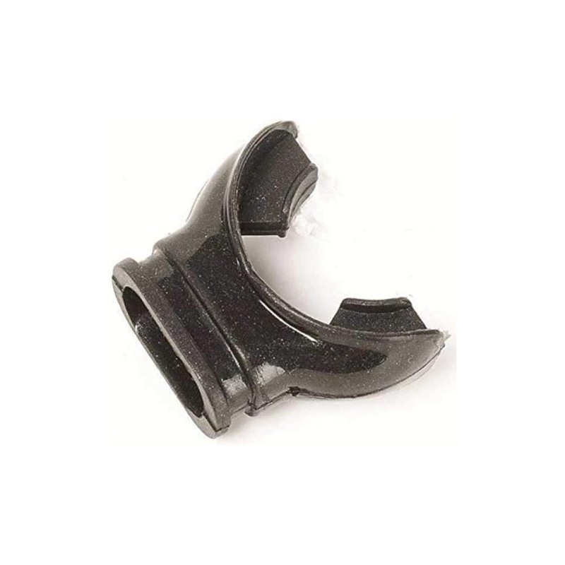 SALVIMAR Unisex Adult Mouthpiece Snorkel - Black
