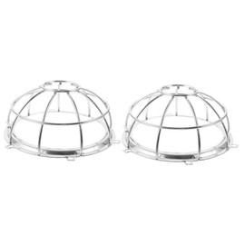 Operitacx 2pcs Fire Sprinkler Cover Protector for Sprinkler Heads Collision Design Lightweight Durable Easy Installation No Disassembly Required for Long Term Use