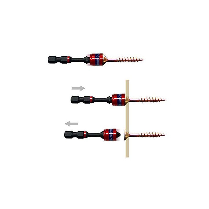 Norske Tools 40pc Screwdriver Bit Set, Impact Torsion, PH &