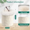 FINTIE Plush Lined Eyeglasses Holder for Nightstand, Silicone Glasses Stand