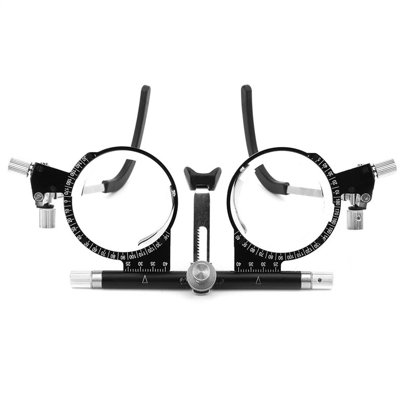 50-80 mm Adjustable Optical Trial Lens Frame Eye Test Glasses