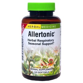 Herbs Etc. Allertonic - Healthy Breathing Support - Herbal Blend to Aid Against Seasonal Discomfort - Lung & Respiratory Health Support with Stinging Nettle - 120 Softgels (120 Servings)