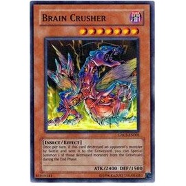Yu-Gi-Oh! - Brain Crusher (GX03-EN001) - GX Spirit Caller - Promo Edition - Super Rare