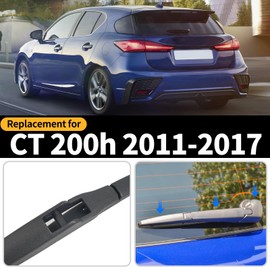Replacement for Lexus CT 200h 2011 2012 2013 2014 2015 2016 2017 Rear Windshield Wiper Blade and Arm Assembly