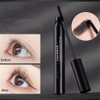 Black Waterproof Mascara for Fine Short Eyelash, Small Brush Can
