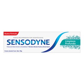 Sensodyne Pasta Dental para Dientes Sensibles Limpieza Profunda, Frescura Duradera, 113g