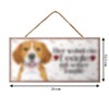 power gift Jack Russell Terrier Pet Sign with Saying and