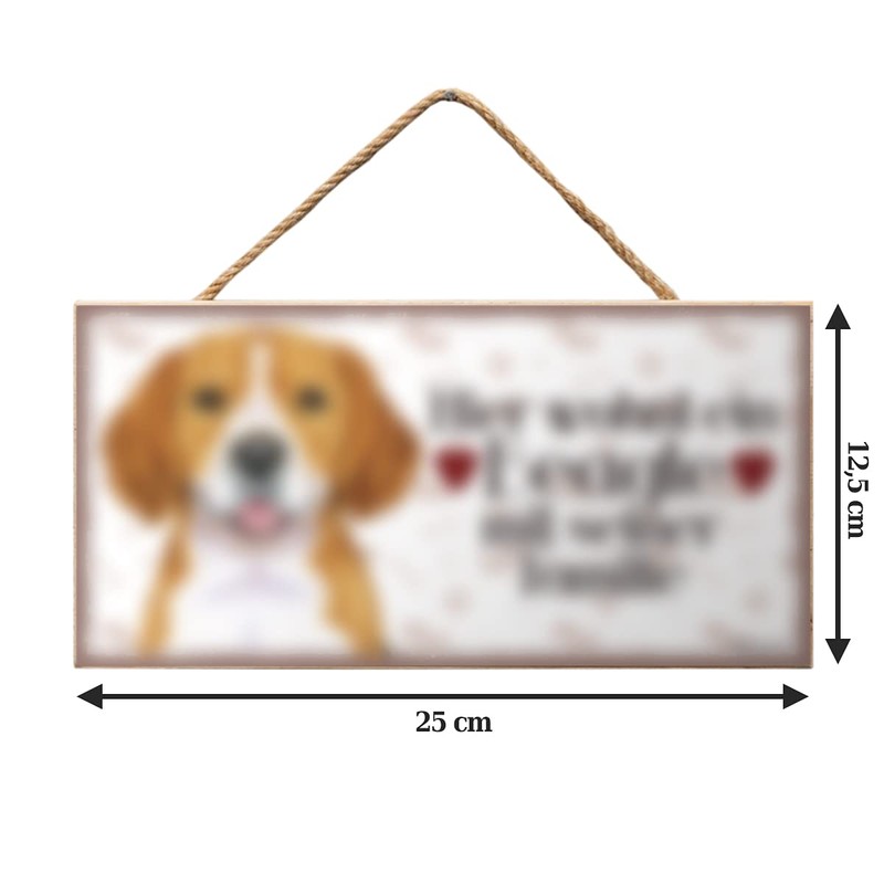 power gift Jack Russell Terrier Pet Sign with Saying and