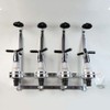 4 Bottle Liquor Dispenser, Wall Mounted Spirit Drinks Stand Optic,
