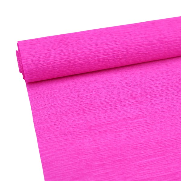 70g Premium Crepe Paper Roll for Flower Making White Green