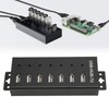 7 Port USB HUB Industrial Grade USB2.0 HUB Multiple Protection