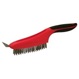 Red Devil - 13" Stainless Steel Wire Brush and Scraper