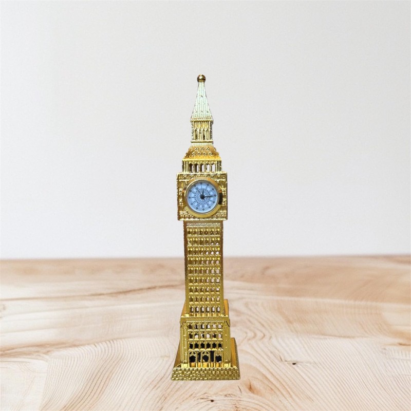 Big Ben With Clock gold metal bigben .london souvenire gold
