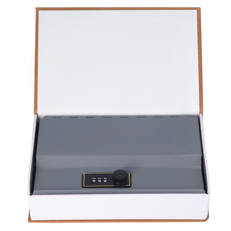 Book Safe Case Simulation Portable Safe Storage Box with Combination