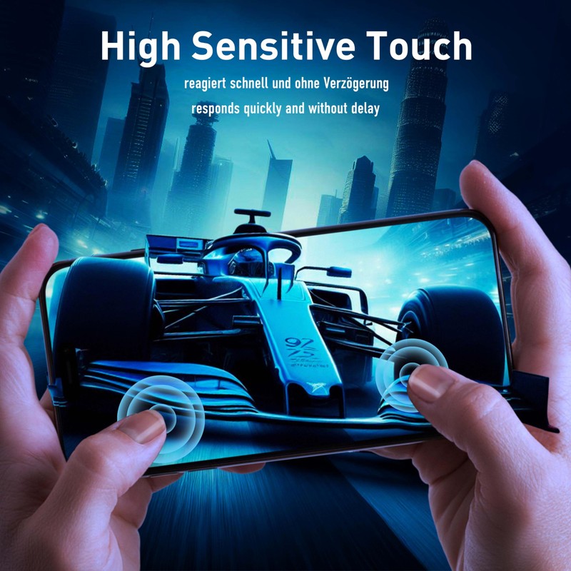 SmarTect TPU Screen Protector [Pack of 2, Clear] Compatible with