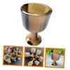 NOLITOY Ox Horn Goblet Drinking Cup Artistic Decor for Cosplay