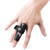 Kuangmi Finger Sleeve Support Protector and Injury During Sports (Black