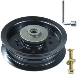 POSFLAG 532196104 Husqvarna Idler Pulley Replaces 532197380 Husqvarna Idler Pulley, 196104 Idler Pulley, Husqvarna 532196104 Pulley, 197380 Idler Pulley for Husqvarna Z254 Z254F YTH24V48 Tractors