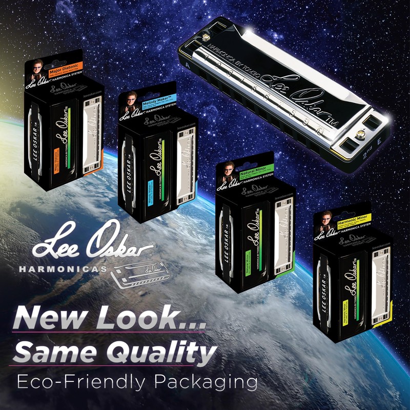 Lee Oskar Harmonica, Key of C, Major Diatonic