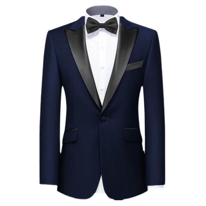 RBOCOTT Mens Black Pre-tied Bow Tie Adjustable polyester bowtie(3)