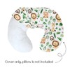 HawSkgFub Safari Jungle African Animal Plant Nursing Pillow Cover Baby