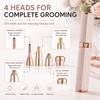 4-in-1 Electric Facial Shaver for Women – Rechargeable Hair Remover