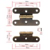 FUXXER® - Antique Hinges Metal Hinges Iron Hinges Classic Design