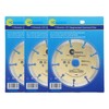 Dapetz ® 3 x Stone Cutting Disc 115mm 4.5" Diamond