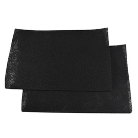 HQRP 2-Pack Activated Charcoal Filters Compatible with Kitchen Aid and Whirlpool Over the Range Microwave Hood Models W11213882 Replacement Air Filters for Microwave Oven