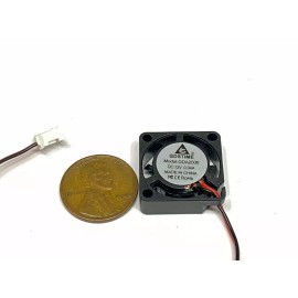 gdstime 2006 micro Small 12V DC Cooling Fan 20mm 6mm 2 Pin Mini axial 2cm E15