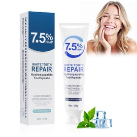 Horuili® 1 Stück Hydroxylapatit Zahnpasta, Aufhellende & Fleckenentfernung Zahnpasta, Verbesserte gelbe Zähne und frischer Atem, Reduzieren Zahnflecken, Stärkere Zähne