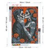 GLXPOG 5D Diamond Painting Picture Set, Married Couple, Rose Diamond