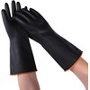 14" Rubber Gloves, Chemical Resistant Protective Gloves, Reusable Heavy Duty