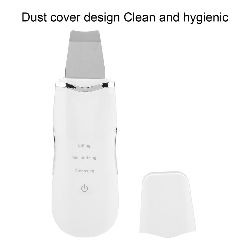 Rechargeable Ultrasonic Skin Scrubber Blackhead Removal Face Pore Cleaner Machine