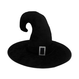 Joyasslly Halloween Witch Hat, Velour Style, Cosplay, Halloween Hat, Party Goods, Witch Hat, Triangle Hat, Small Devil, Witch Hat, Costume, Cosplay, Photography, Events, Adults, Children, Unisex