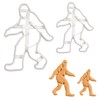 Set of 2 Bigfoot Cookie Cutters, 2 pieces. Bakerlogy