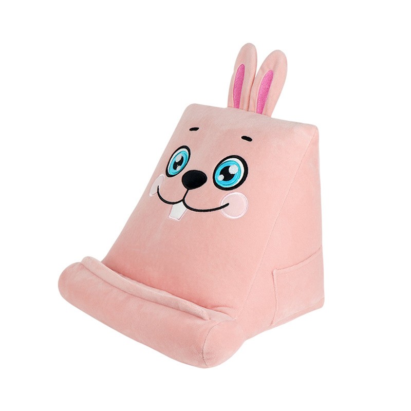 Soft Tablet Pillow Stand Cartoon Soft Tablet Holder Tablet Reading