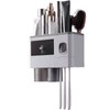 Wall Mounted Toothbrush Holder Multi Function Magnetic Absorption Bathroom Storage