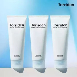 ToriDden [SET] 토리든 다이브인 저분자 히알루론산 클렌징 폼 150ml X 3개 (+다이브인 폼 30ml) [ToriDden Dive In Low Molecular Hyaluronic Acid Cleansing Foam 150ml X 3 (+Dive In Foam 30ml)]