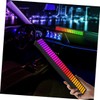 Totority 2pcs Rhythm Lamp RGB Sound Activated Atmosphere Light Ornament