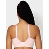 Curvy Couture Women's Luxe Smoothing Seamless Plus Size Bralette, Blushing
