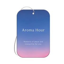 CARALL (Car All) Haru Kado Car Air Fresher Aroma Hour Plate 3-Pack Healing Musk 3658