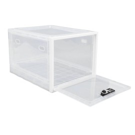 Yosoo Health Gear Caja de Plástico con Cerradura para Frigorífico, Cerradura de Combinación de 3 Dígitos, Almacenamiento de Alimentos con Multifuncion