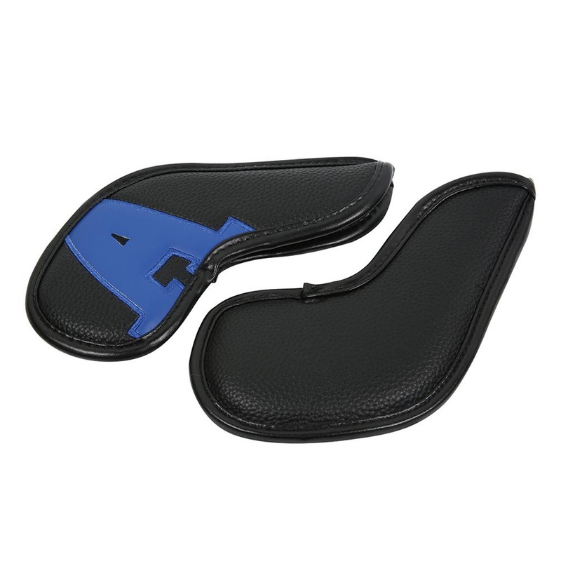 10PCS Iron Head Covers PU Leather Club Covers Waterproof Head